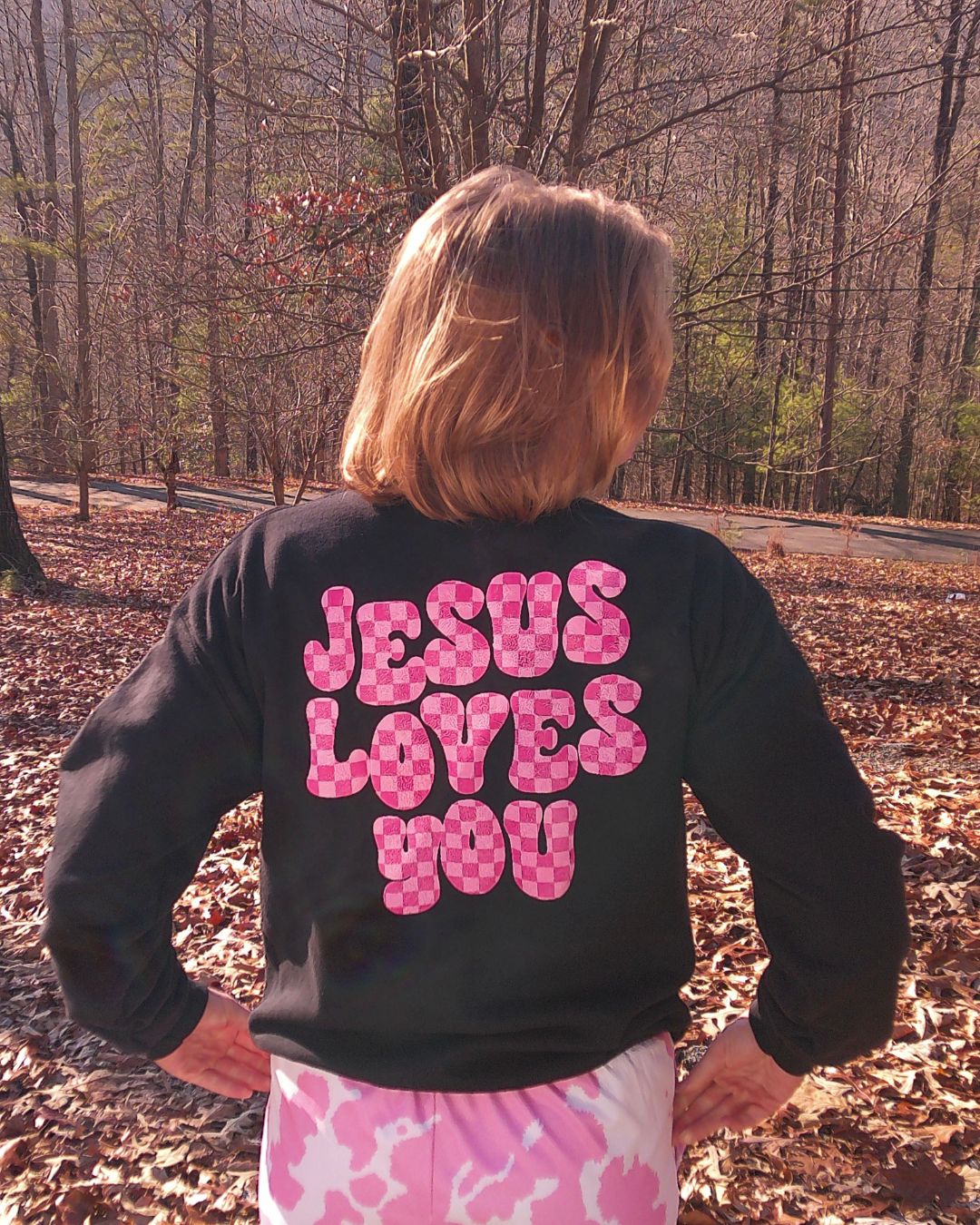 JLY Retro Puff Crewneck