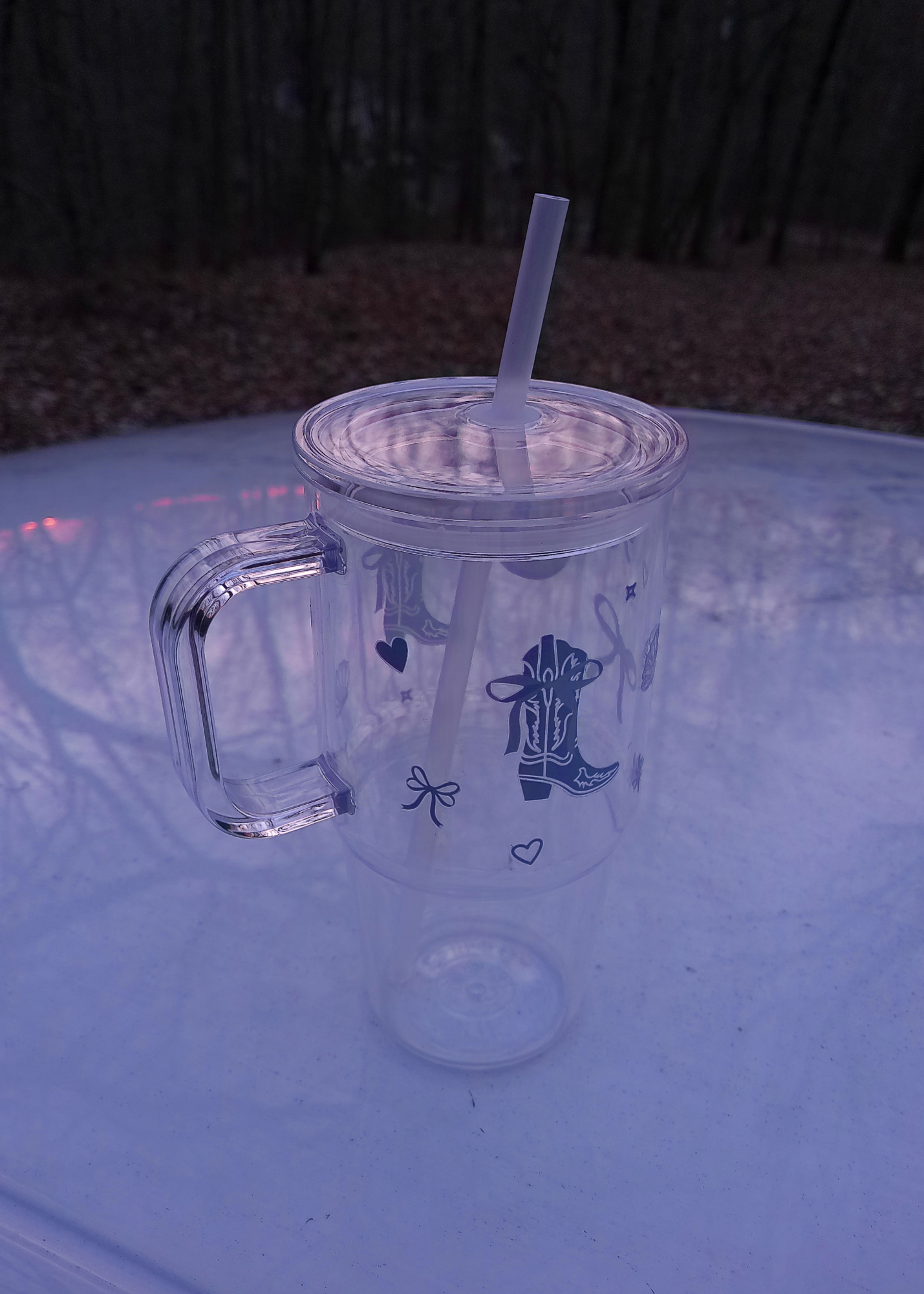 Cowgirl Blues Tumbler