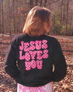 JLY Retro Puff Crewneck