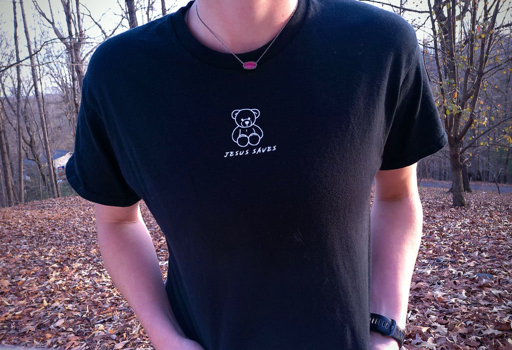 Jesus Saves Teddy Tee