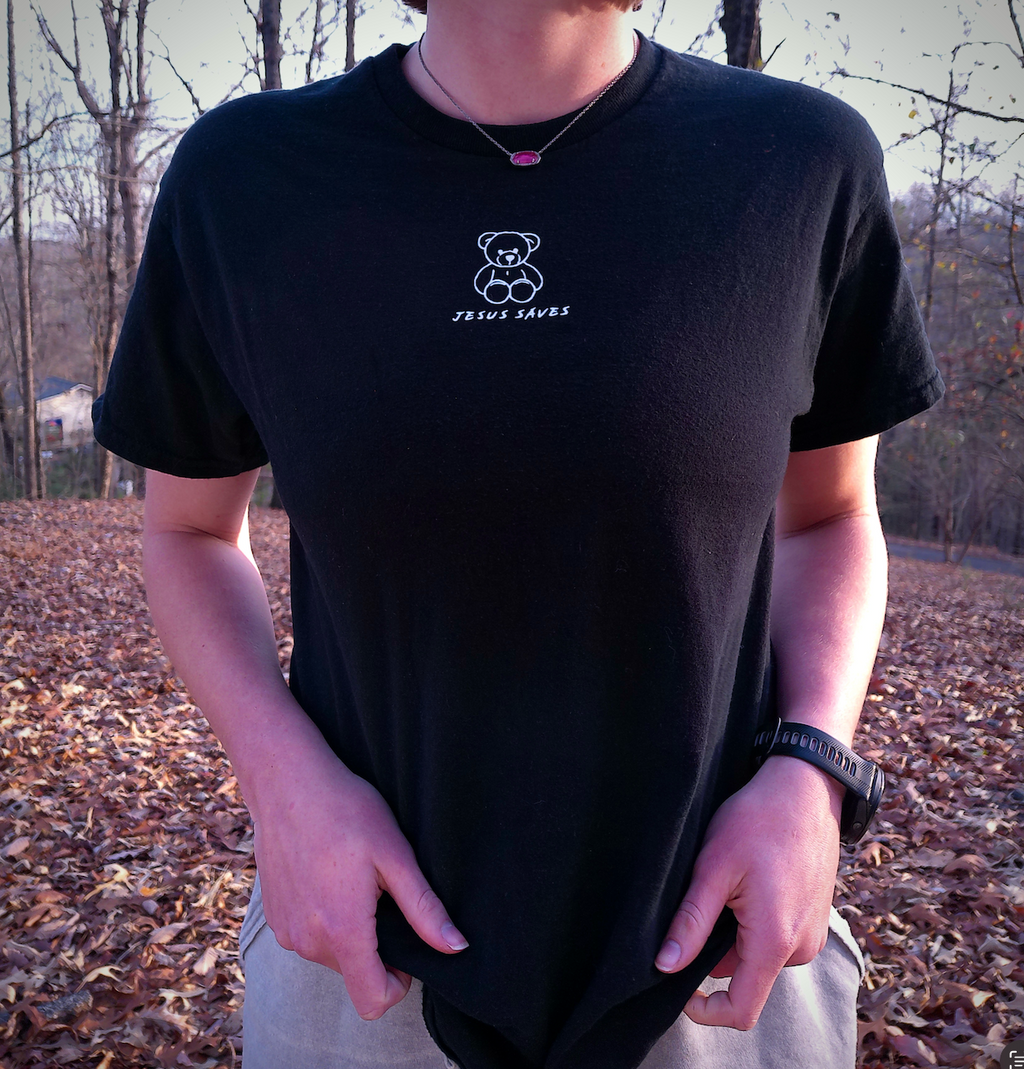 Jesus Saves Teddy Tee